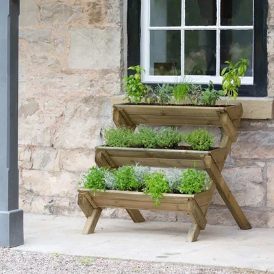 Cuckooland Stepped Herb Planter