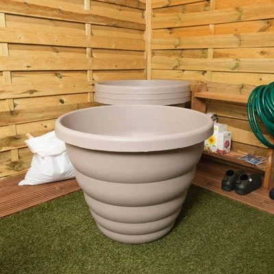 Dunelm Wham Beehive Round Plant Pot