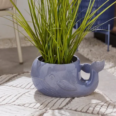 Dunelm Whale Plant Pot