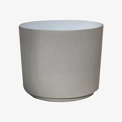 Dunelm Leon Plant Pot Grey