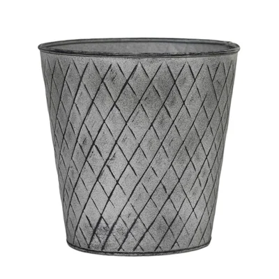 Dunelm Chatsworth Outdoor Planter Zinc