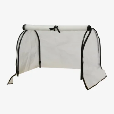 Dunelm VegTrug Raised Planter Greenhouse Frame and Cover Set Clear