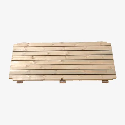 Dunelm Base For Wide Sleeper Raised Bed or Aquatic Planter Natural