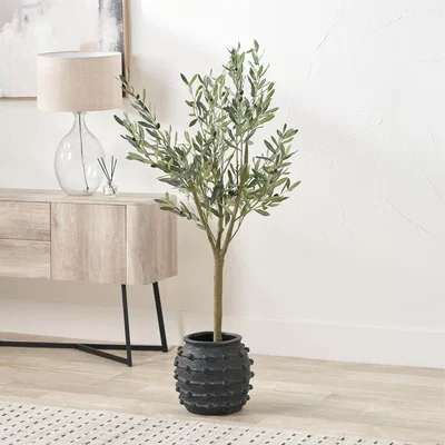 Dunelm Bobble Fibrestone Plant Pot