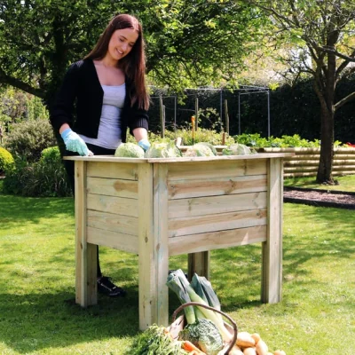Dunelm Deep Root Planter 1m Natural