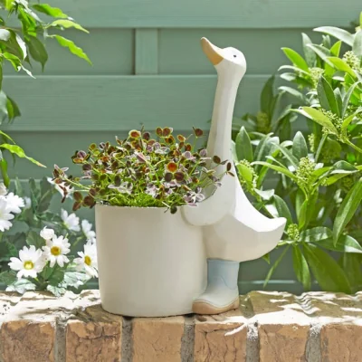 Dunelm Darcy Duck Plant Pot