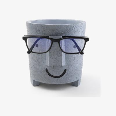 Dunelm Industrial Glasses Holder Plant Pot Grey