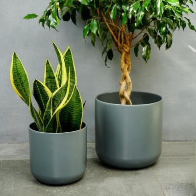Dunelm Lisbon Plant Pot Charcoal