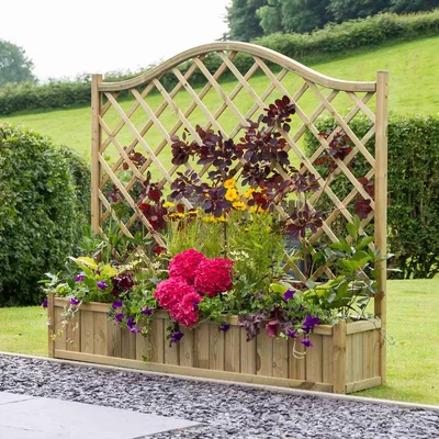 Dunelm Oxford Wooden Planter
