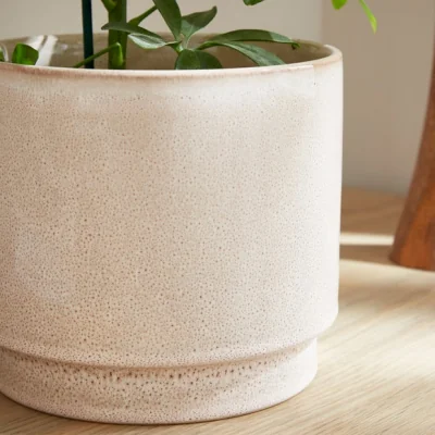 Dunelm Reactive Glaze Ceramic Plant Pot
