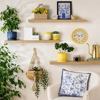 Dunelm Country Living Lets Grow Girls Ceramic Plant Pot