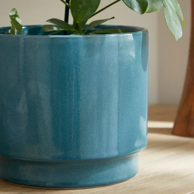 Dunelm Reactive Glaze Ceramic Plant Pot
