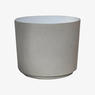 Dunelm Leon Plant Pot Blue Grey