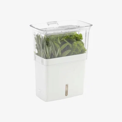 Dunelm Cole & Mason Fresh Herb Keeper White