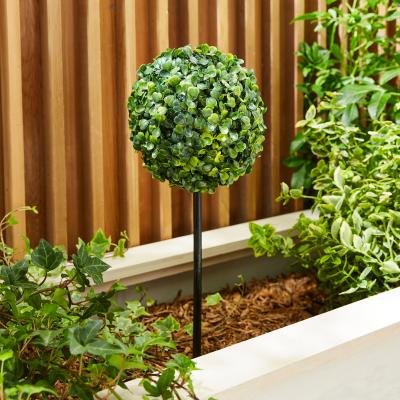 Dunelm Artificial Topiary Ball Stake Green