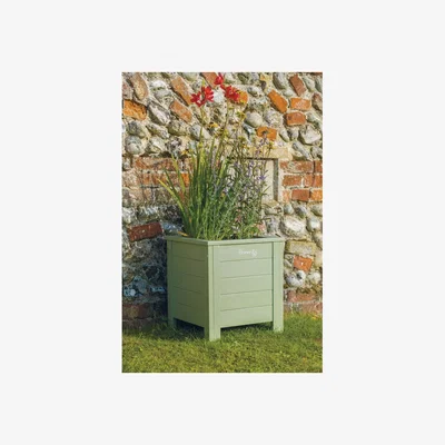 Furniture123 Verdi Green Sqaure Planter