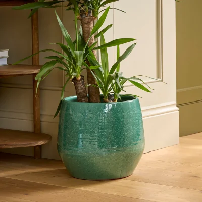 Gardenesque Geneve | Indoor Plant Pot Green