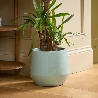 Gardenesque Geneve | Indoor Plant Pot Blue