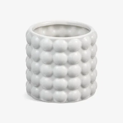 Habitat Habitat Bobble Medium Planter - Grey