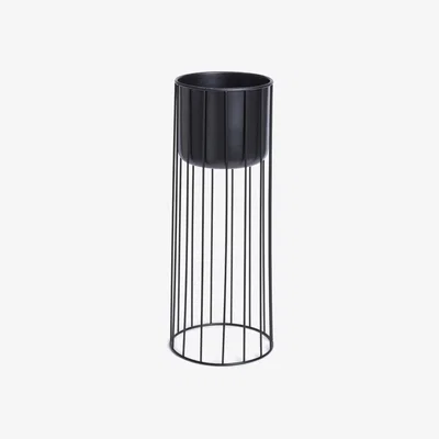 Habitat Habitat Black Planter Spindal Legs Large