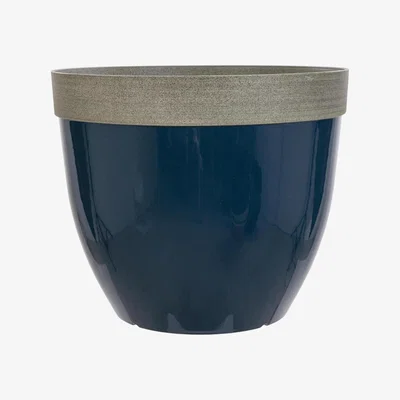 Habitat Terrastyle 54cm Plastic Blue Planter