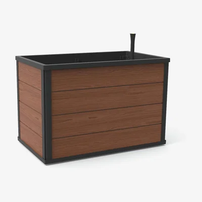 Habitat Keter Mobile Maple Urban Resin Garden Bed
