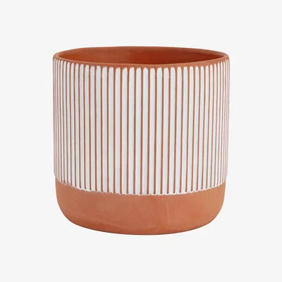 Habitat Habitat Terracotta Medium Planter - Orange