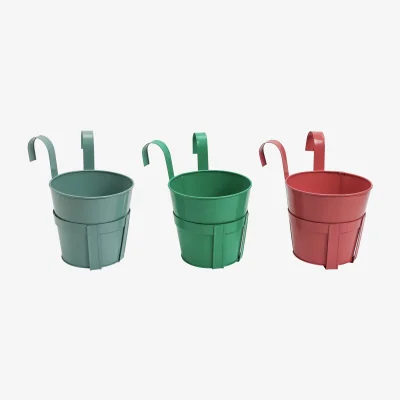 Habitat Garden by Sainsbury's Balcony Planter - Set Of 3