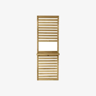 Habitat Forest Slatted Wall Planter 1 Shelf