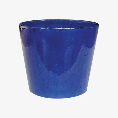 Homebase Aston Glazed Cone Planter 38cm