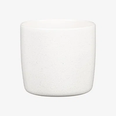 Homebase Perla White Plant Pot - 21cm