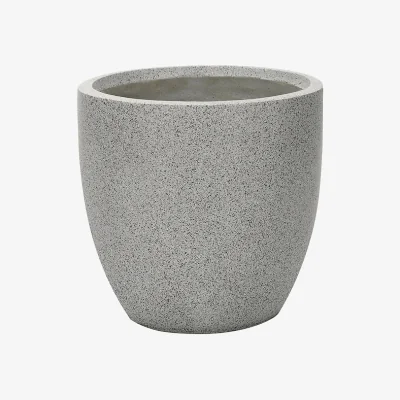 Homebase Sierra Grey Egg  Planter - 46cm