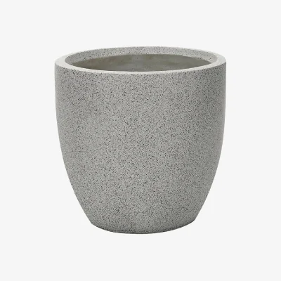 Homebase Sierra Grey Egg  Planter - 38cm