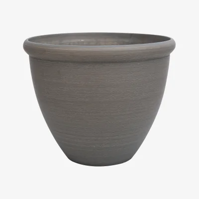 Homebase Ashford Planter Grey 45cm