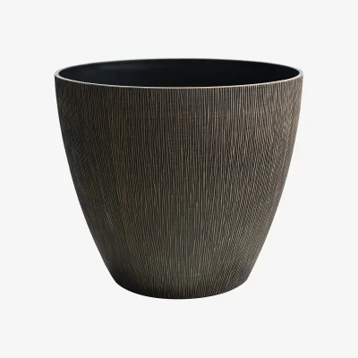 Homebase Brown Bark Planter - 38cm