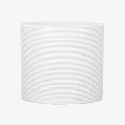 Homebase White Plant Pot - 16cm