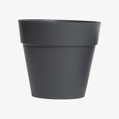 Homebase Soho Charcoal Outdoor Planter - 38cm