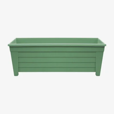 Homebase Green Trough Planter - 55cm
