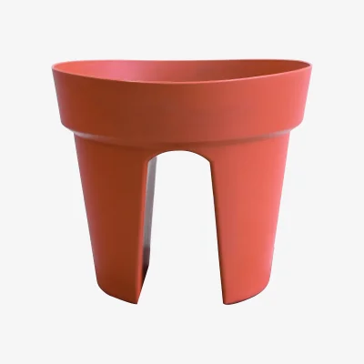 Homebase Terracotta Balcony Planter - 28cm