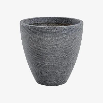 Homebase Valencia High Plastic Planter - 40cm