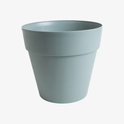 Homebase Strata Soho Indoor Planter Pot Lilypad Green - 21cm