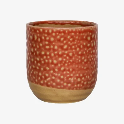 Homebase House Beautiful Titian Glaze Planter 16cm