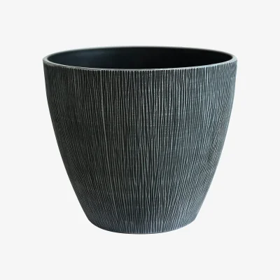 Homebase Grey Bark Planter - 38cm