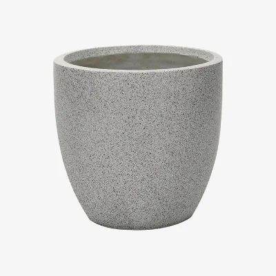 Homebase Sierra Grey Egg  Planter - 25cm