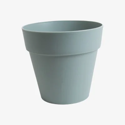 Homebase Strata Soho Indoor Planter Pot Lilypad Green - 14cm