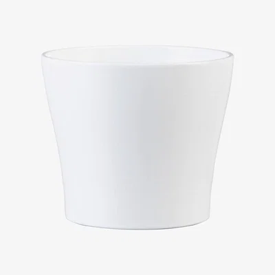 Homebase White Plant Pot - 27cm