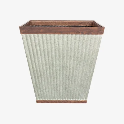 Homebase Irondale Square Planter - 40cm