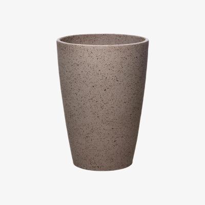 Homebase Sierra Tall Plant Pot - Taupe - 37cm