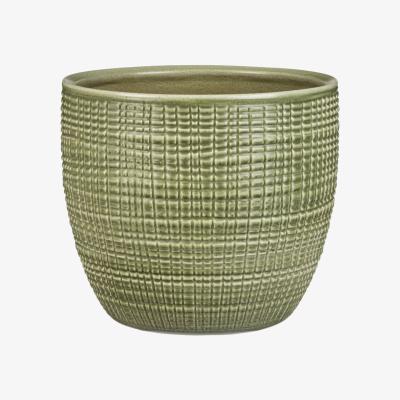 Homebase Mint Green Plant Pot - 12cm