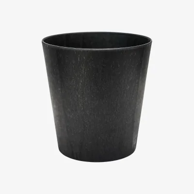 Homebase Ivyline Pula Recyclable Planter Black - 22cm